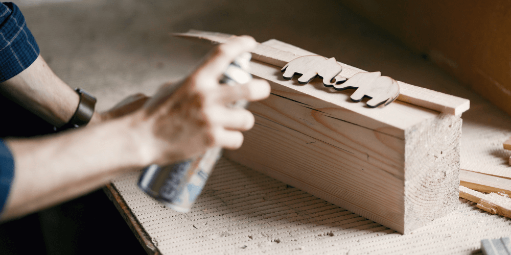 How to Paint Letters on Wood with Stencils