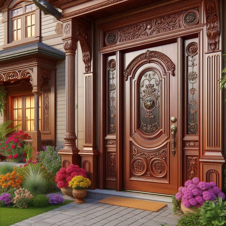 best finish for exterior mahogany door