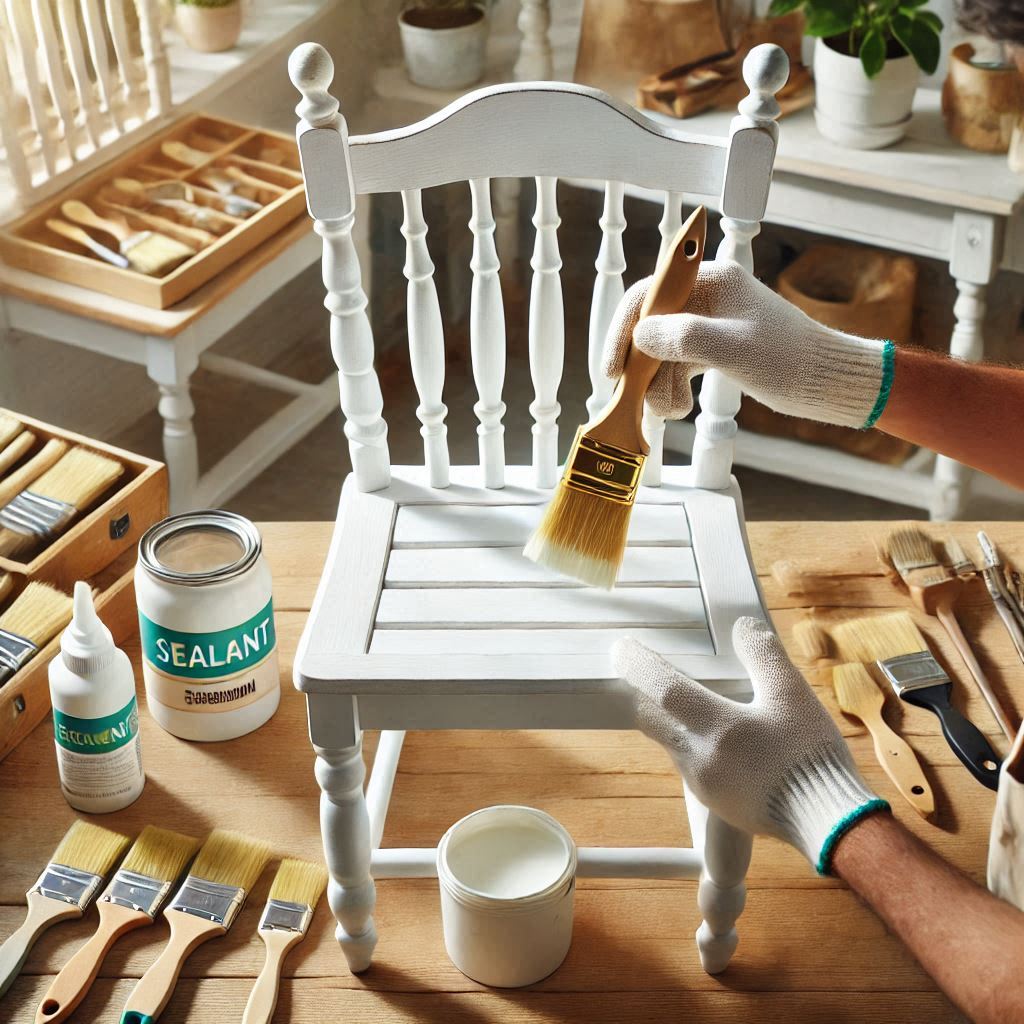 How to seal white painted furniture