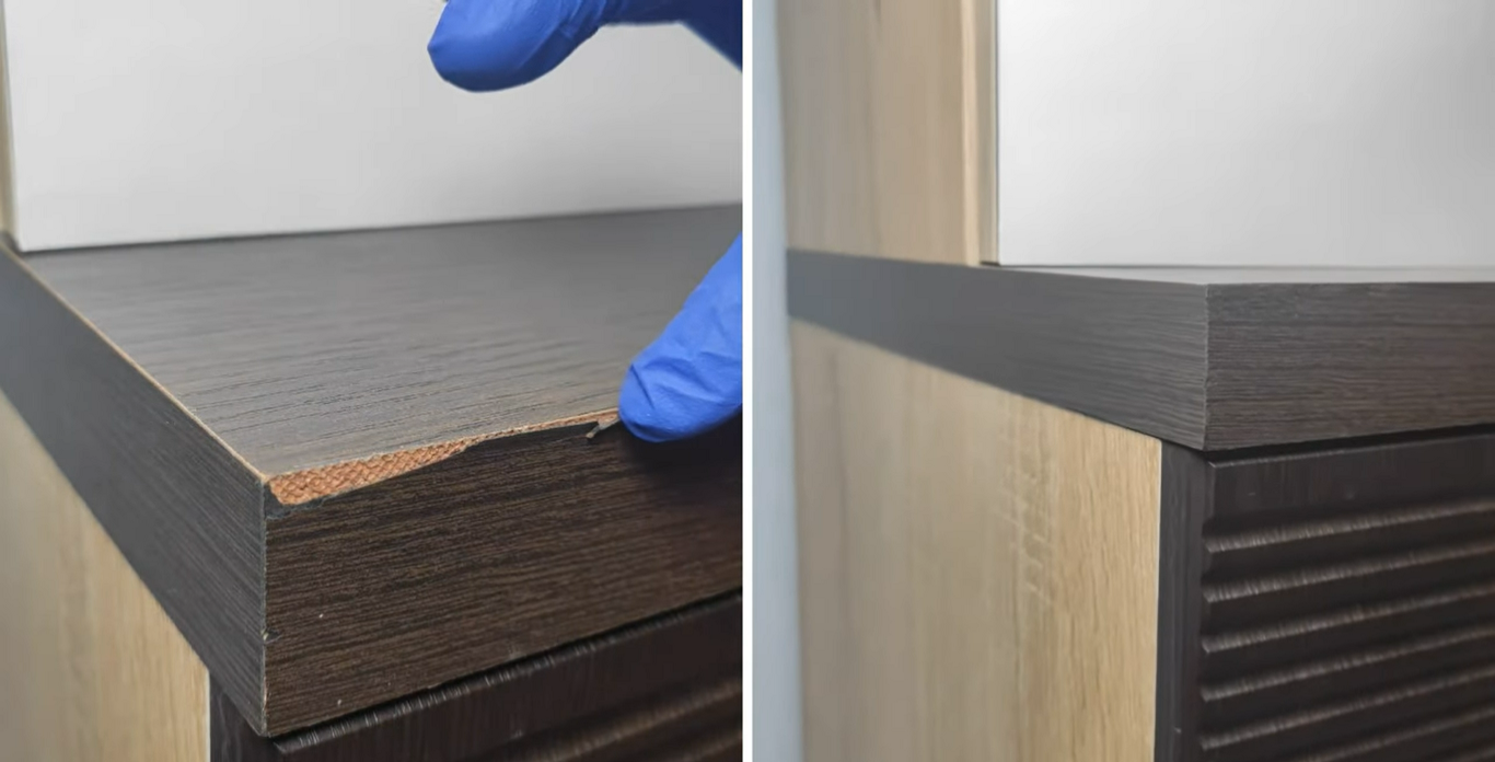 How To Fix Chipped Wood Corner