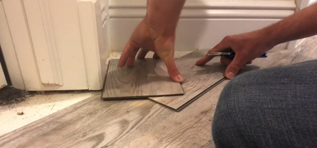 How To Cut Vinyl Plank Flooring Around Corners