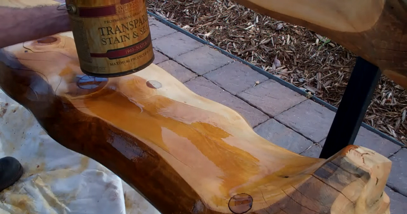 How To Seal Wood Stumps For Outdoor Use