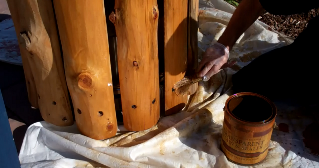 How To Seal Wood Stumps For Outdoor Use